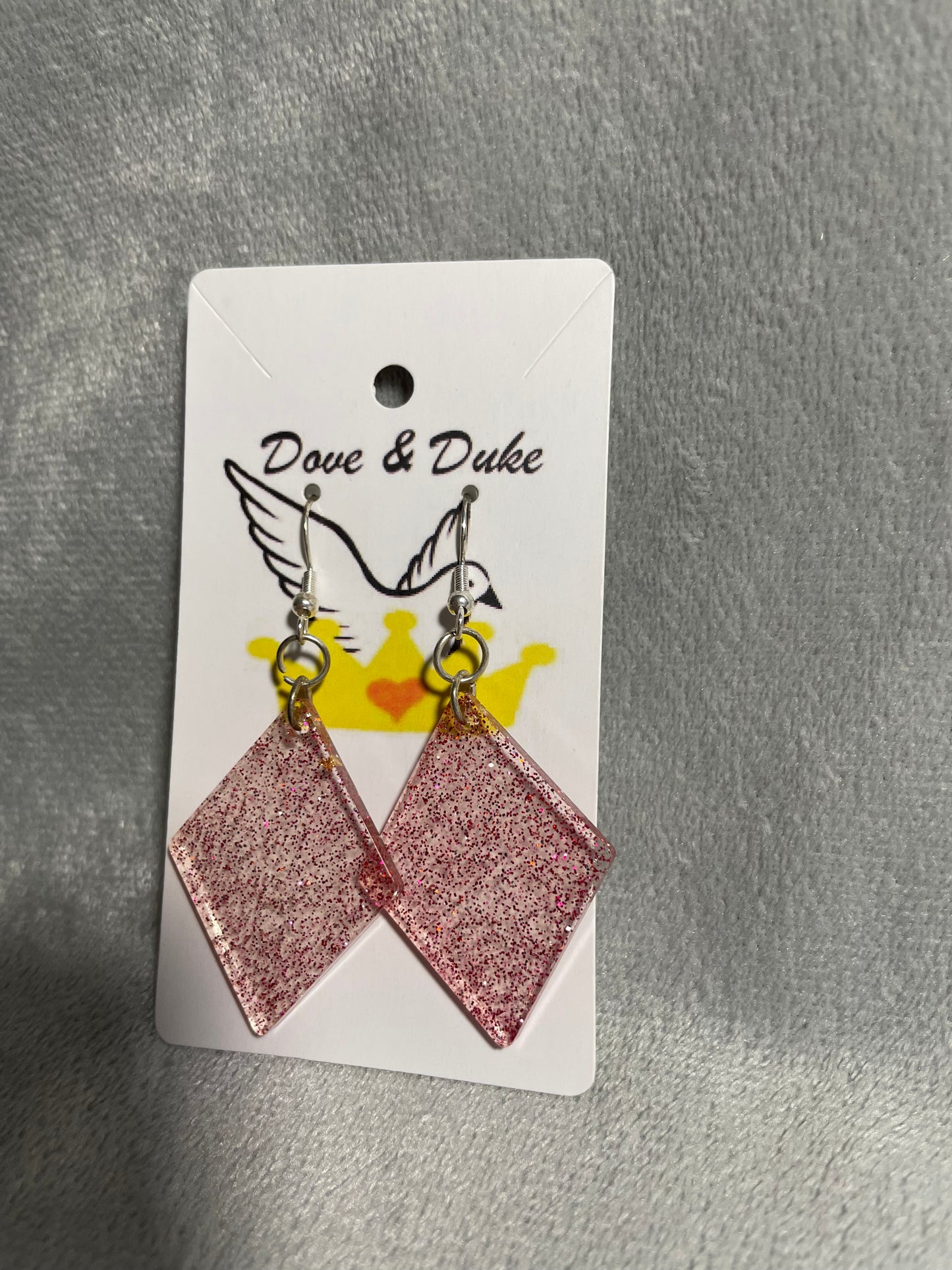 hand made earings (resin)