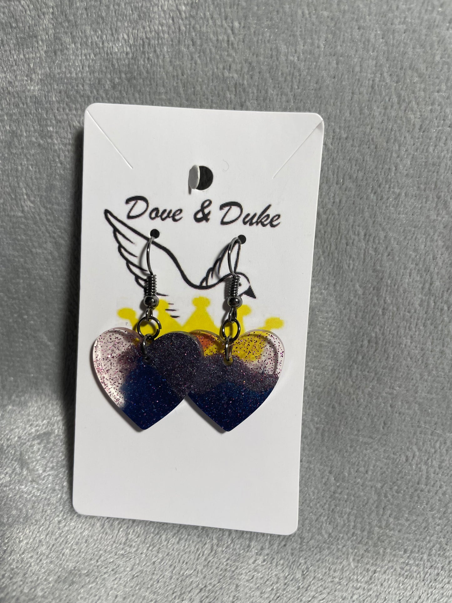 hand made earings (resin)