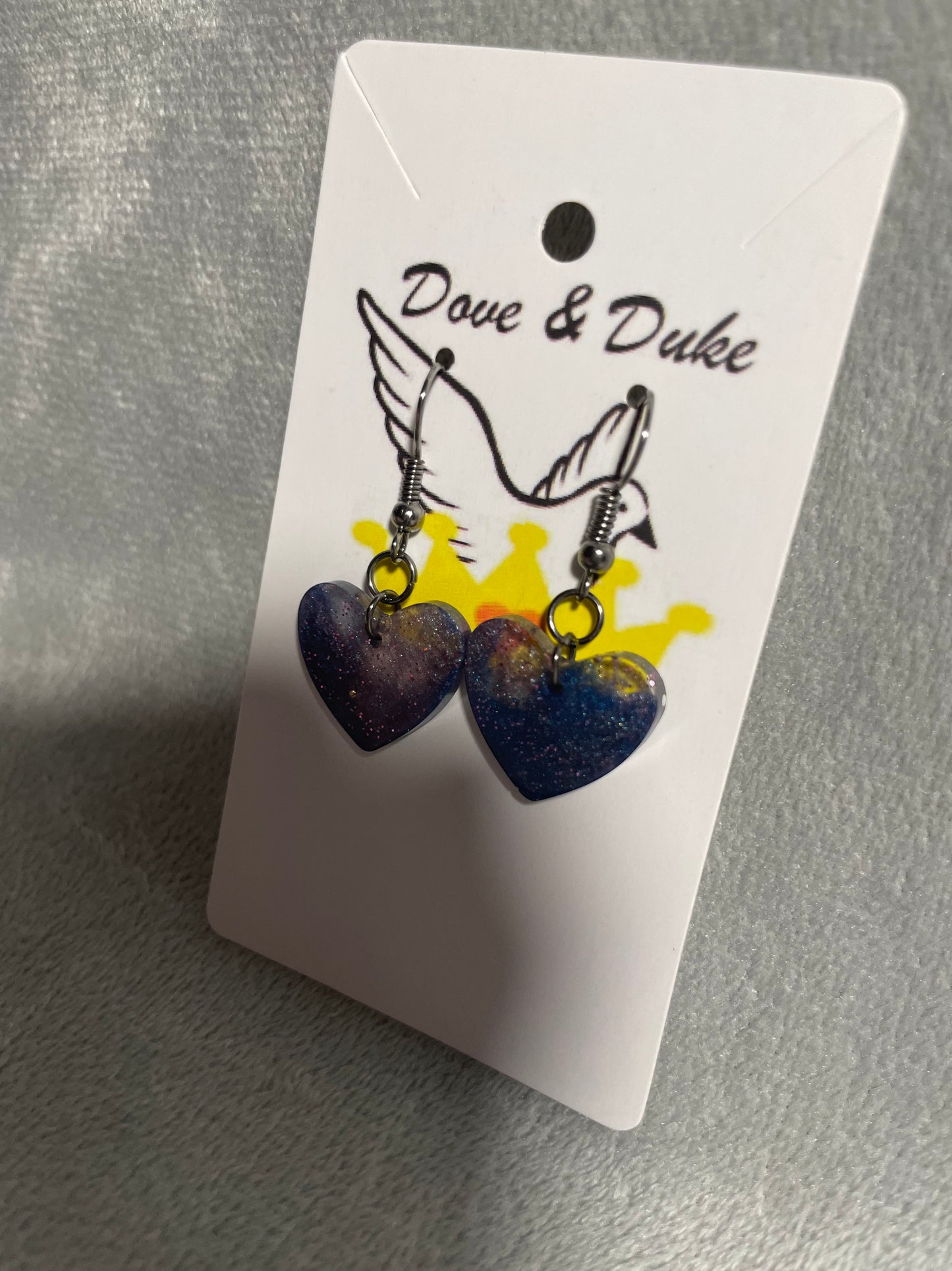 hand made earings (resin)