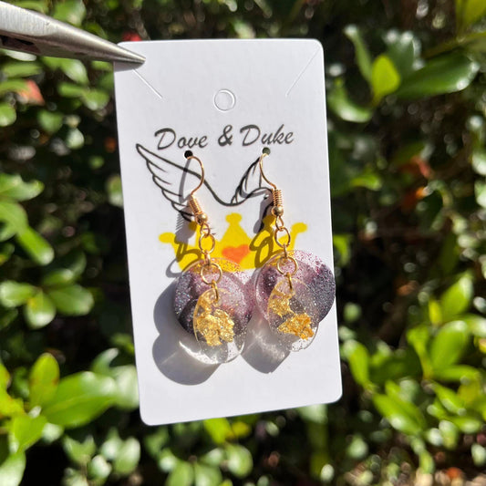 hand made earings (resin)